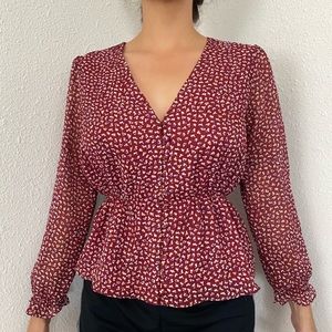 Madewell Overture Top in Ditsy Flowers